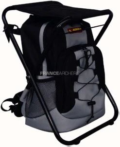 Aurora Outdoor Sac à Dos + Siège Noir