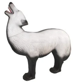 A.A. Cible 3D Loup Blanc