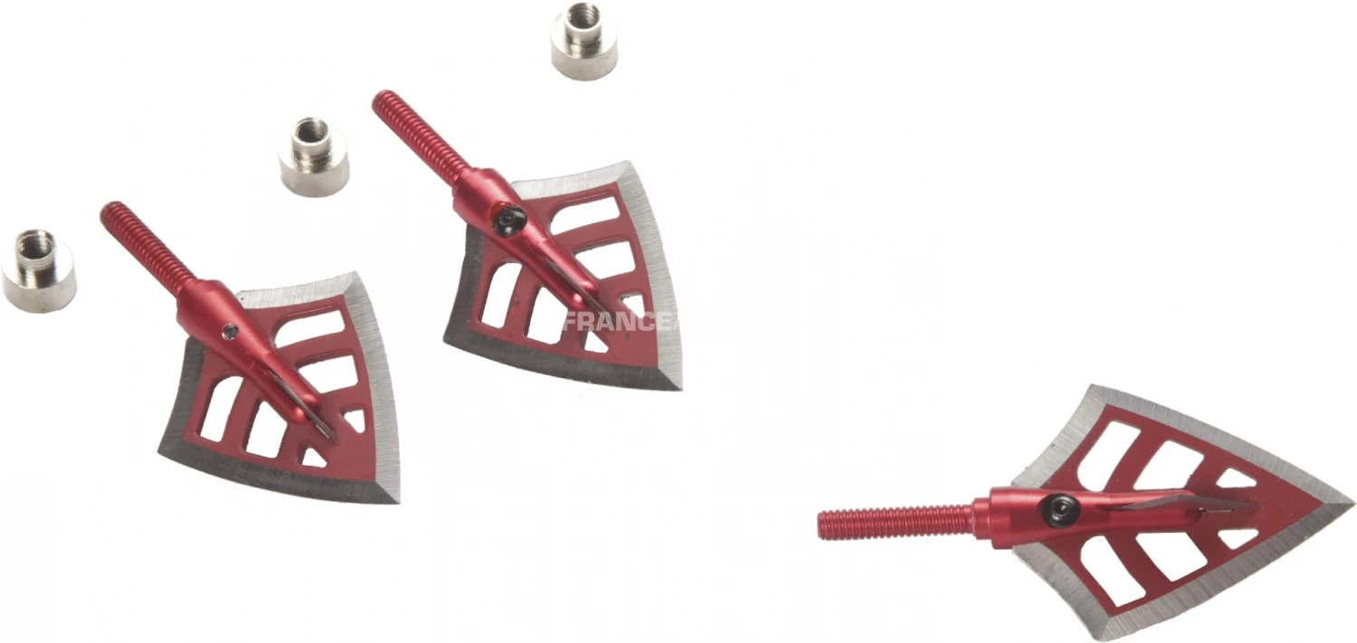 Dirtnap Lame De Chasse "Double Bevel 100" - Rouge 3 Dirtnap Lame De Chasse "Double Bevel 100" - Rouge