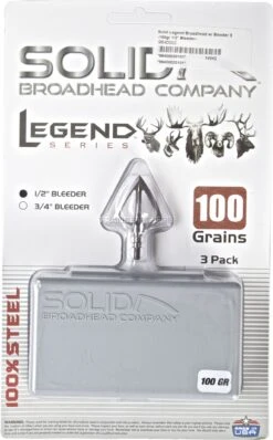 Solida Lame De Chasse "Legend" 100 Grains 1/2"