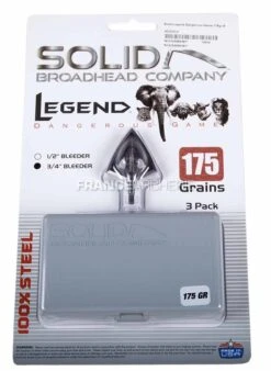 Solida Lame De Chasse "Legend DG" 175 Grains 3/4"